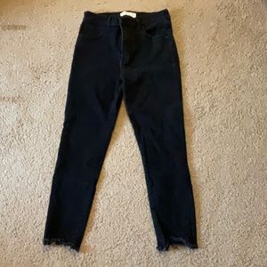 Abercrombie & Fitch Black Skinny Jeans